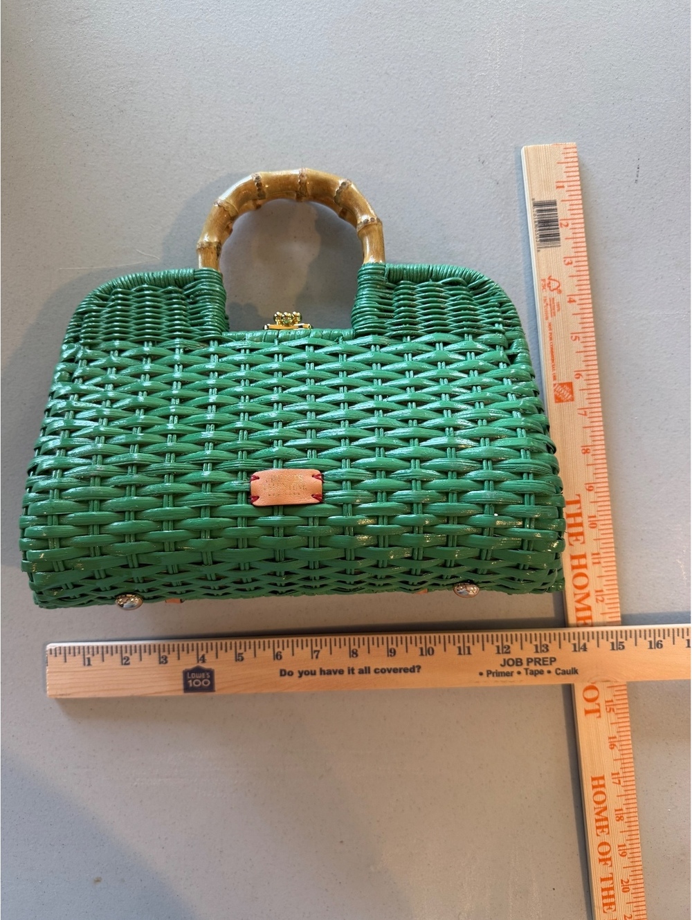 FRANCES VALENTINE BUZZY BASKET HANDBAG - Picture 7 of 7